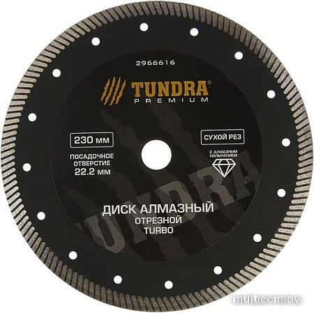Отрезной диск алмазный Tundra 2966616