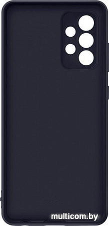Чехол Samsung Silicone Cover для Samsung Galaxy A52 (черный)