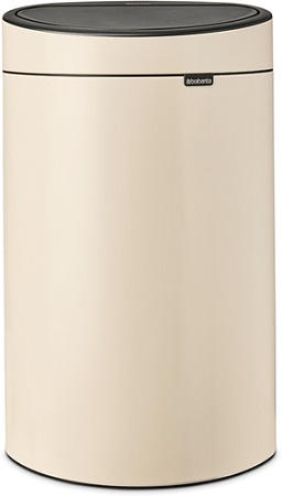 Мусорное ведро Brabantia Touch Bin New 40 л (светло-бежевый)