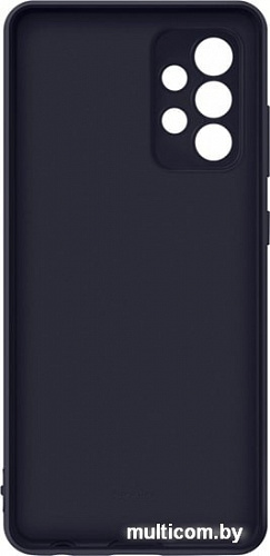 Чехол Samsung Silicone Cover для Samsung Galaxy A52 (черный)