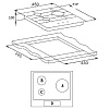 Варочная панель Weissgauff HGG 431 XR