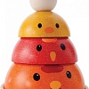 Пирамидка Plan Toys Куриное гнездо 5695