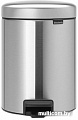 Brabantia Pedal Bin NewIcon 3 л (стальной с защитой от отпечатков)