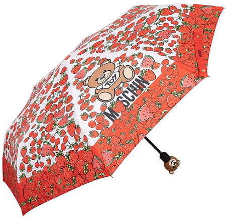Зонт Moschino Bear strawberries Multi