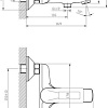 Смеситель Esko Belgrade BD 54