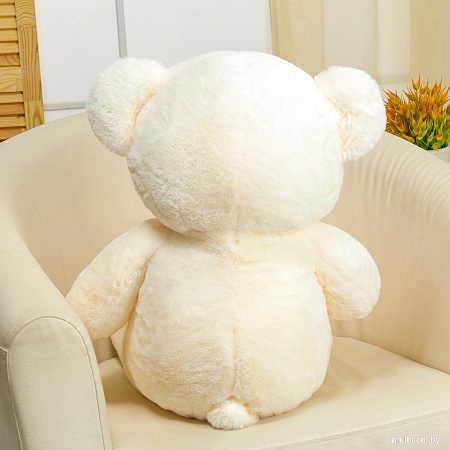 Классическая игрушка Sima-Land Мишка с сердцем 10719753 (белый)