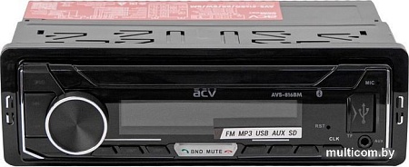 USB-магнитола ACV AVS-816BM