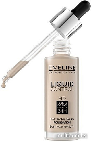 Тональная основа Eveline Cosmetics Liquid Control 010