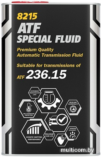 Трансмиссионное масло Mannol ATF Special Fluid 236.15 MN8215-1ME 1л