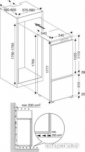Холодильник Graude IKG 180.1