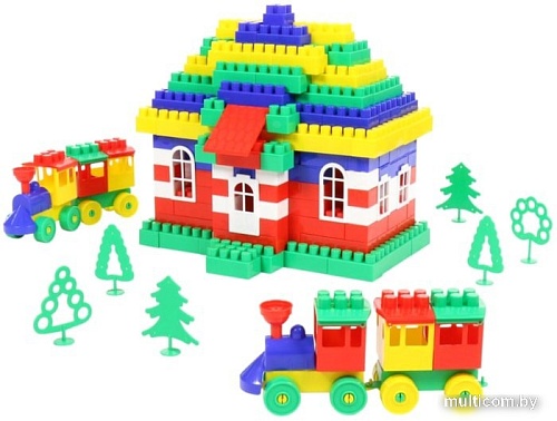 Конструктор Полесье 0552 Строитель Макси