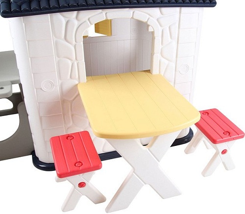 Игровой домик Nuovita NHN-705 (синий/белый)