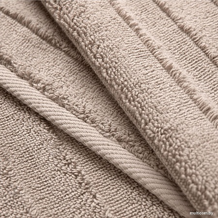 Полотенце Verossa Steps texture 50x90 (кофе)