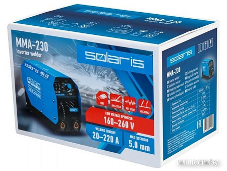 Сварочный инвертор Solaris MMA-230