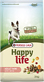 Сухой корм для собак Versele Laga Happy life Adult Mini с ягненком 3 кг