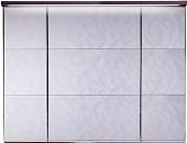 Бриклаер Шкаф с зеркалом Кристалл 95 (софт графит)