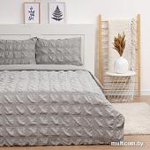 Постельное белье Love Life Texture Евро 10323176 (серый)