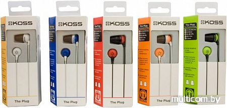 Наушники KOSS The PLUG (черный)