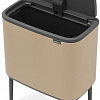 Brabantia Bo Touch Bin 36 л (минерально-золотой)