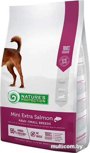Сухой корм для собак Nature's Protection Mini Extra Salmon 2 кг