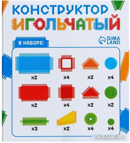 Конструктор Unicon Игольчатый 7598134 (35 эл)