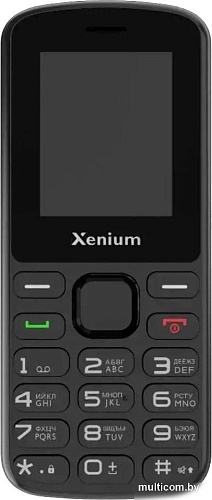 Кнопочный телефон Philips Xenium X170 (черный)