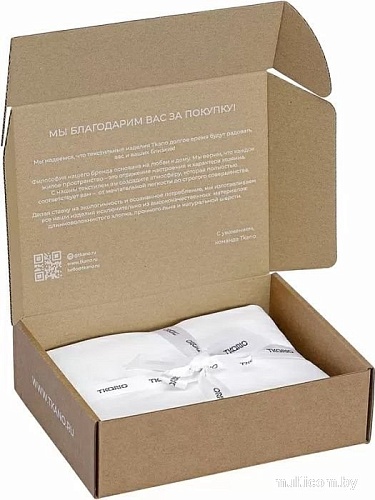 Постельное белье Tkano Essential TK24-PC0006 (белый)