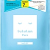 Lululun Набор масок для лица Face Mask Pure Moist Blue (7 шт)
