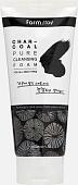 FarmStay Пенка для умывания Charcoal Pure Cleansing Foam (180 мл)