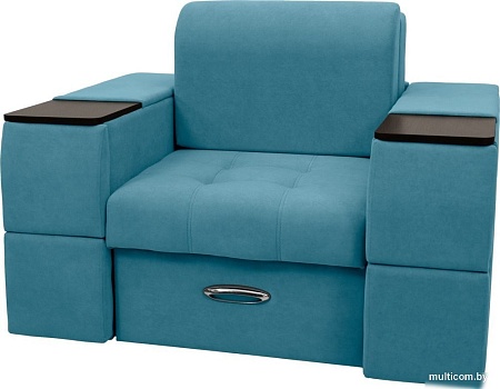 Сириус Лидер-13 НПБ 135x110 (Eva 29 велюр голубой)