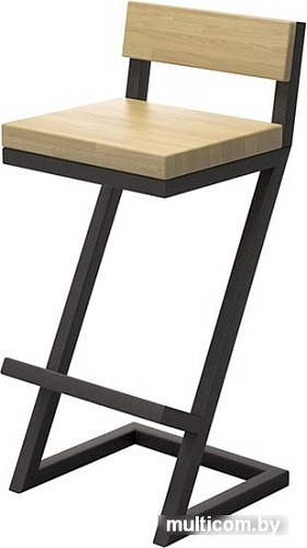 Стул Millwood СДН-6 Оберг (дуб натуральный/металл черный)