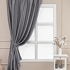 Штора Ника Зварико блэкаут 888250-04 2x2.5 м (серый)