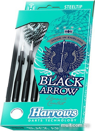 Дротики для дартса Harrows Black Arrow 25gK (3 шт)