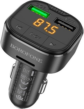 FM-модулятор Borofone BC43 Flash
