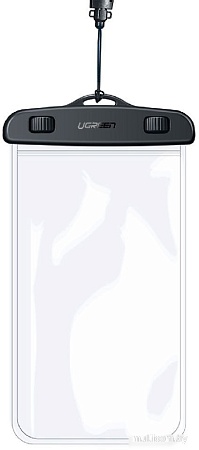 Чехол для телефона Ugreen LP186-60959 водонепроницаемый универсальный, до 6.5" (прозрачный)