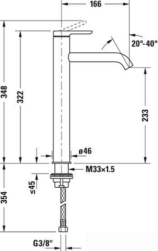 Смеситель Duravit C11040002010