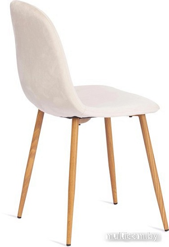 Стул TetChair Breeze вельвет/металл (светло-бежевый HLR1/натуральный)