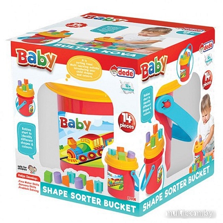 Сортер Dede Логика ведерко 02006
