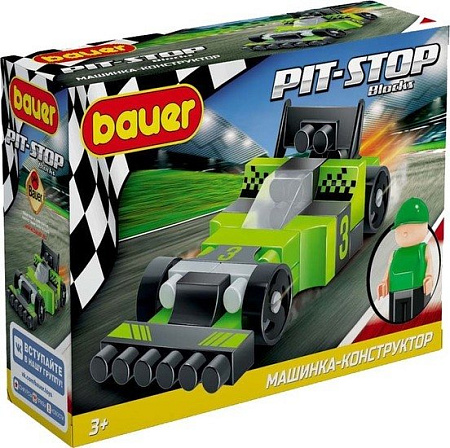 Конструктор Bauer Pit Stop 812 Гоночная машина