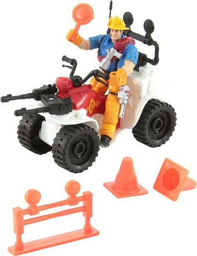 Экшен-фигурка Chap Mei Спасательный отряд патрульной команды на квадроцикле 546002-2
