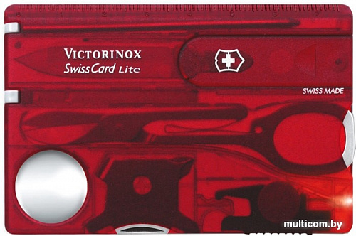 Туристический нож Victorinox SwissCard Lite 0.7300.T