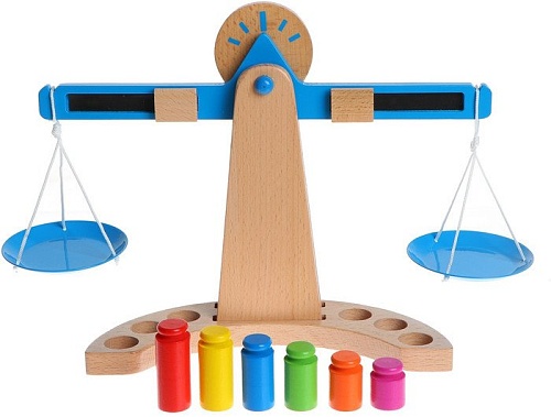 Набор развивающих игрушек Sima-Land Весы 7479601