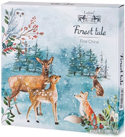 Тарелка десертная Lefard Лесная сказка Заяц 409-158