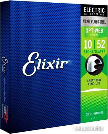 Струны для гитары Elixir Strings 19077 Optiweb 10-52