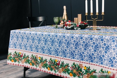Скатерть Stolima Барыня-сударыня 803-2 К Рождеству 160x140