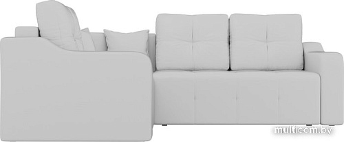Угловой диван Mebelico Кембридж угловой 108830 (левый, экокожа, белый)