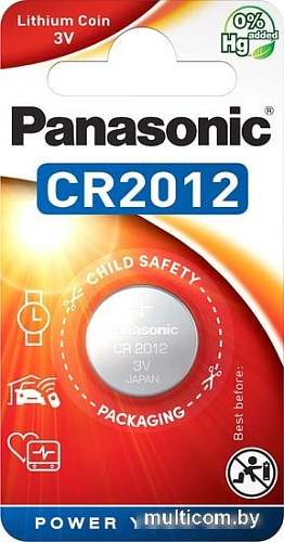 Батарейки Panasonic CR2012 CR-2012EL/1B