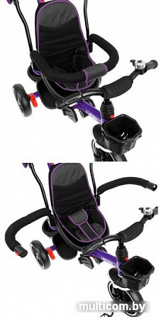 Детский велосипед Micio Veloce 2020 (фиолетовый)