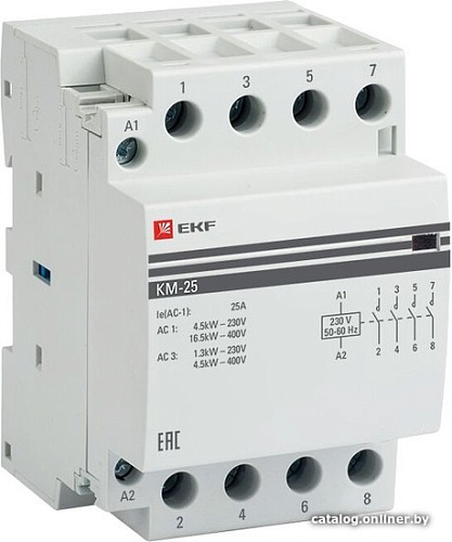 Контактор EKF PROxima KM-3-25-40