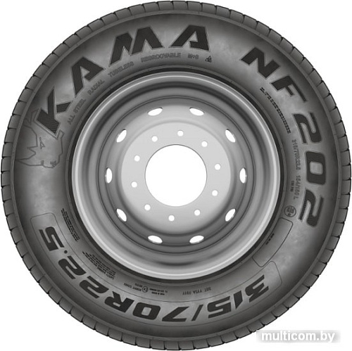 Автомобильные шины KAMA NF 202 225/75R17.5 129/127M